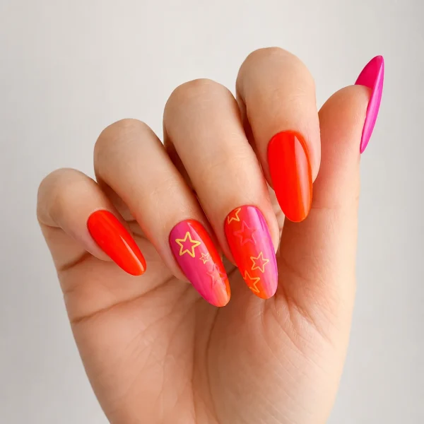 Esmalte Semipermanente Coral Neón H375 8g La Femme