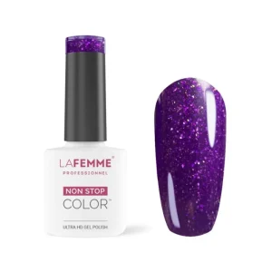 Esmalte Semipermanente Violeta Purpurina H388 8g | La Femme