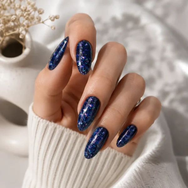 Esmalte Semipermanente Azul Purpurina H266 8g La Femme