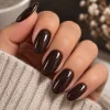 Esmalte Semipermanente Marrón Oscuro con Purpurina H409 8g La Femme