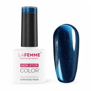 Esmalte Semipermanente Verde Oscuro Microglitter H121 8g La Femme