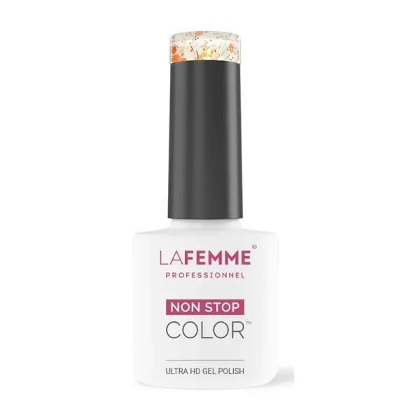 Top Coat Glitter Naranja Z002 8g