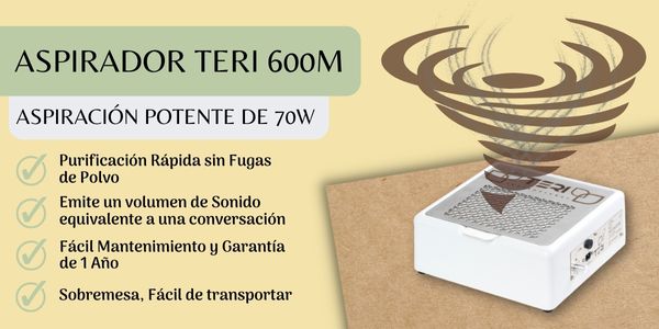 aspirador de uñas 70w