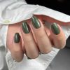 Uñas Verde Militar