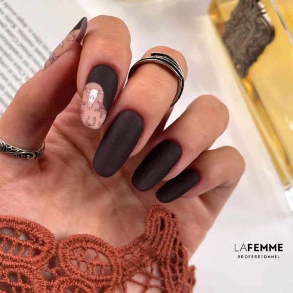 Diseño Uñas Marrones