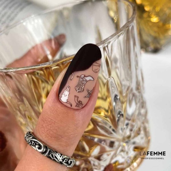 Diseño Uñas Marrones