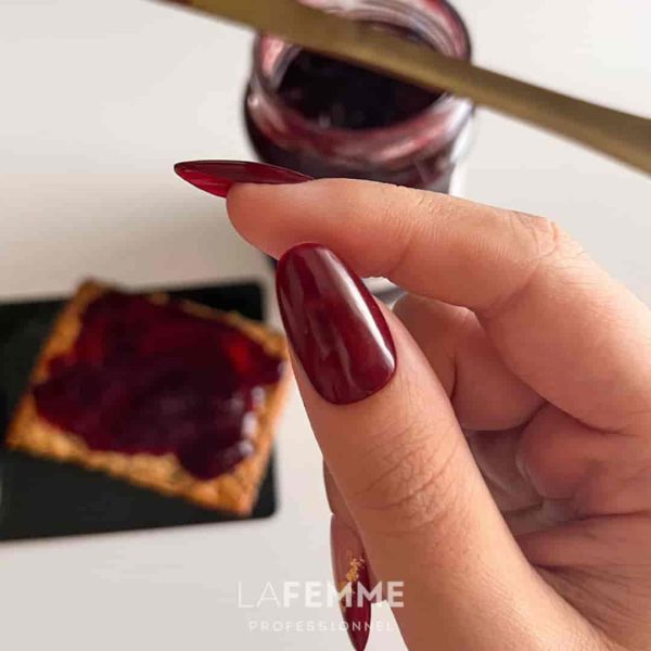 Uñas Burdeos