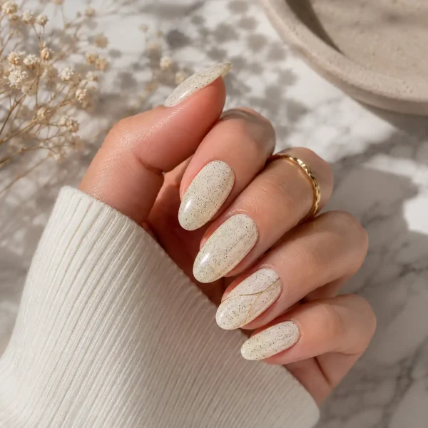 Esmalte Semipermanente Blanco Purpurina H001 8g La Femme
