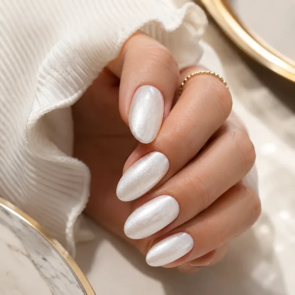 Esmalte Semipermanente Blanco Purpurina H403 8g La Femme