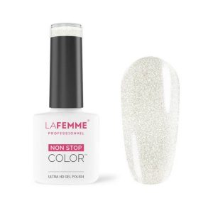 Esmalte Semipermanente Blanco Purpurina H004 8g | La Femme