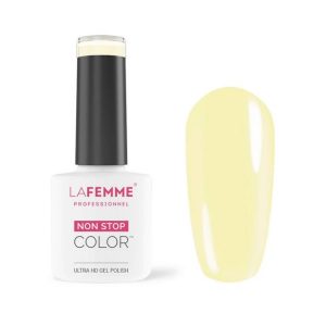 Esmalte Semipermanente Amarillo Pastel H011 8g | La Femme