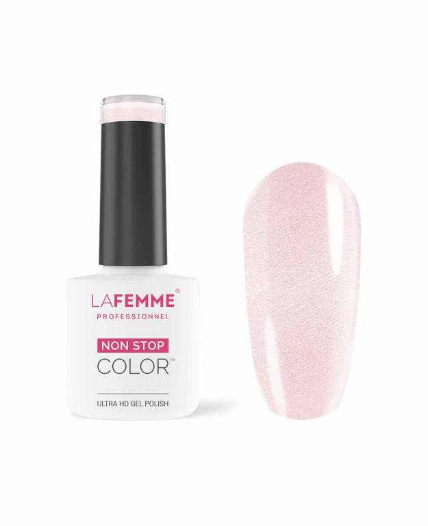 Esmalte Semipermanente Rosa Irisado H037