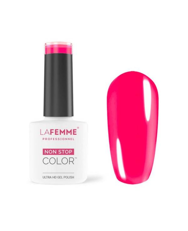 Esmalte Semipermanente Rosa Fluor H185
