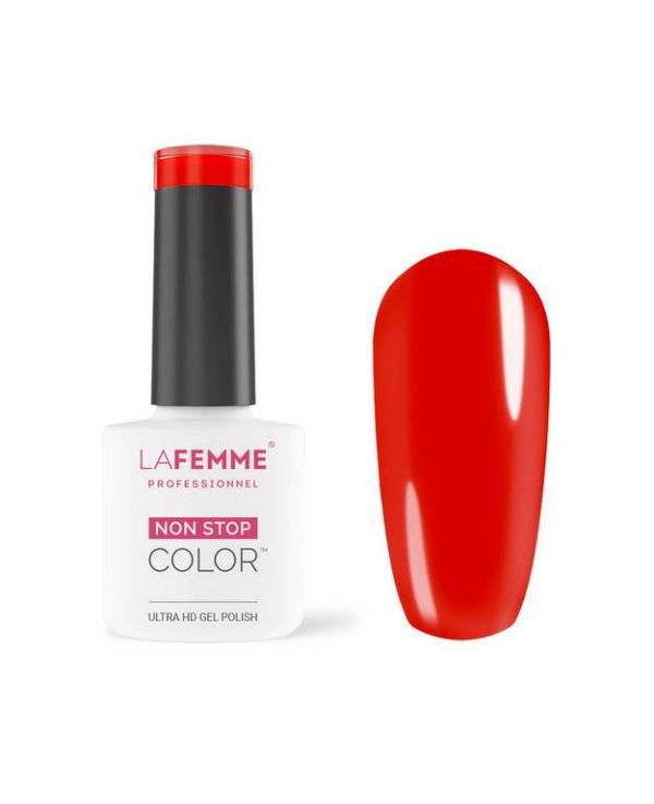 Esmalte Semipermanente Rojo Coral H256
