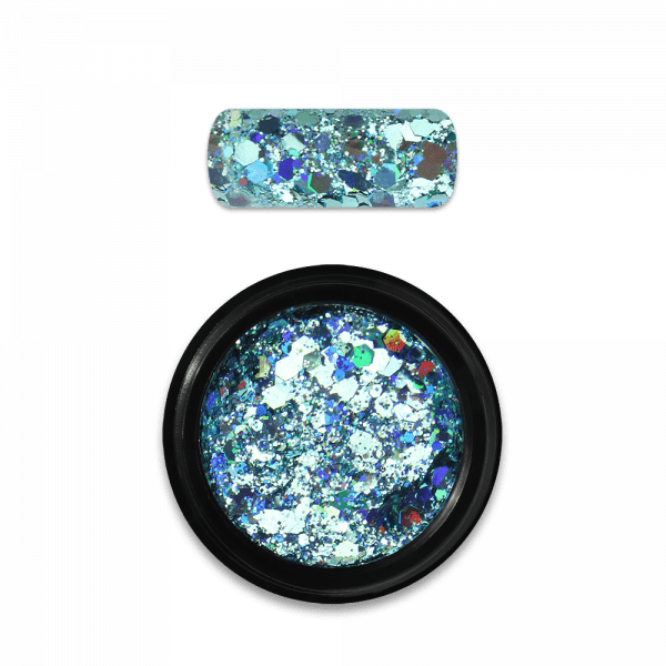 Glitter Holográfico Azul
