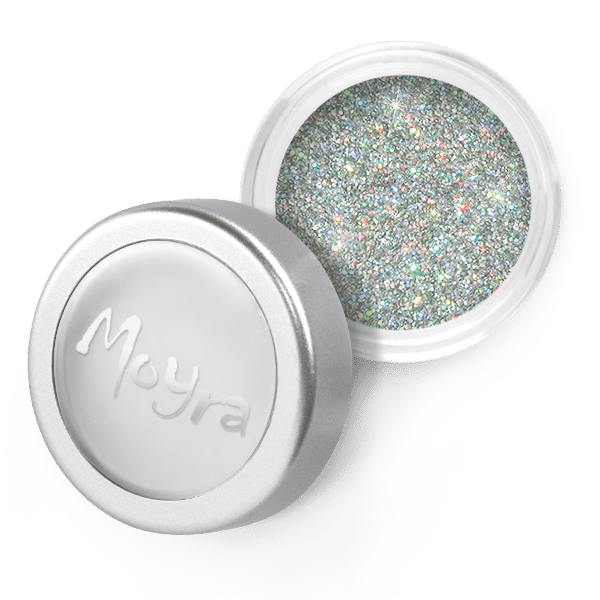 Glitter Gris Tornasol