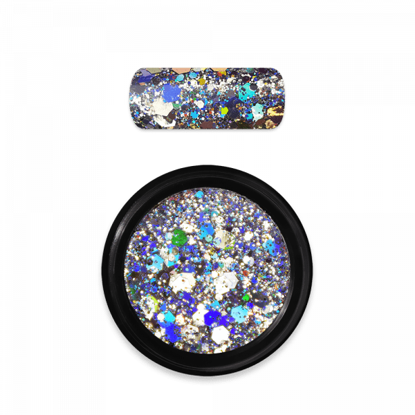 Glitter Holográfico Plata