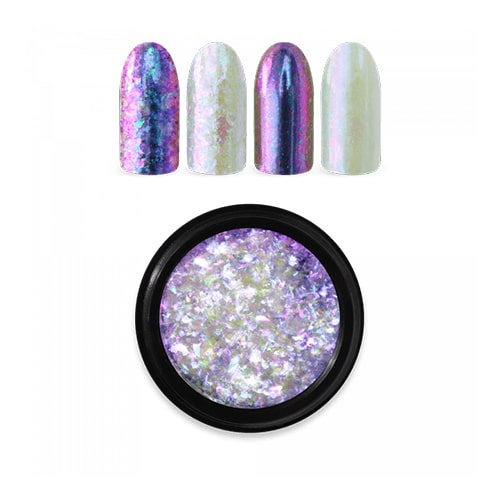 el Glitter Lila Arcoiris