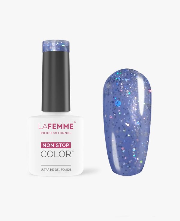 Esmalte Semipermanente Lila Purpurina H361