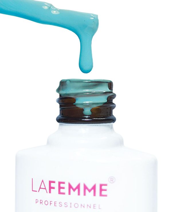 Esmalte Semipermanente Azul Pastel H296
