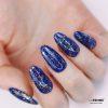 uñas Semipermanente Azul Oscuro H050