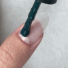 uña Semipermanente Verde Oscuro H054