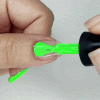uñas Semipermanente Verde Neón H123 Neon Grass