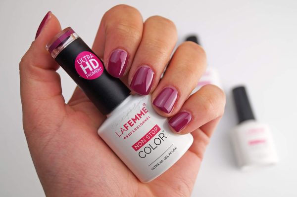 Uñas Berenjena