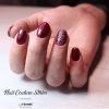 Uñas Burdeos