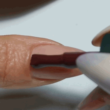 uñas Semipermanente Burdeos H260 Blazing Red
