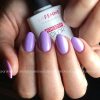 Uñas Lila Pastel