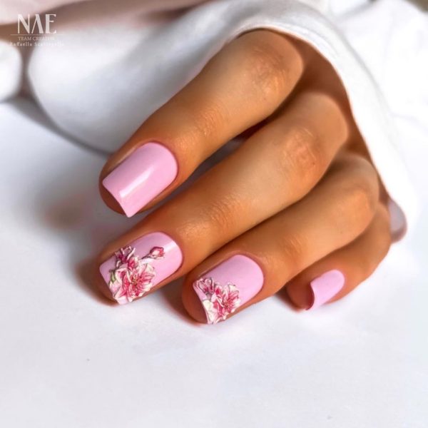 uñas Semipermanente Rosa Pastel H300 Dahlia Sour