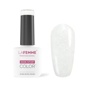 Esmalte Semipermanente Blanco Purpurina H326