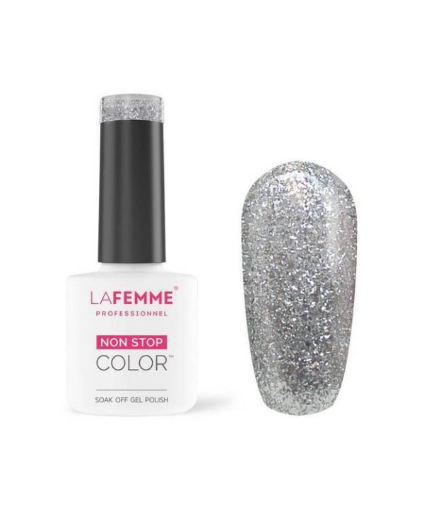Esmalte Semipermanente Plateado H219
