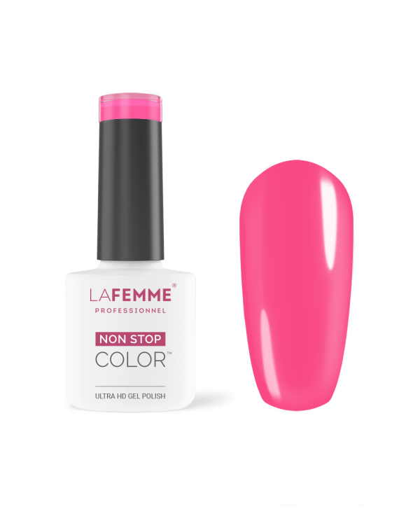Esmalte Semipermanente Rosa Flúor H306
