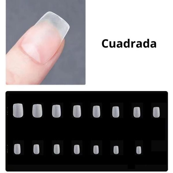 Uñas Press On Cuadrada