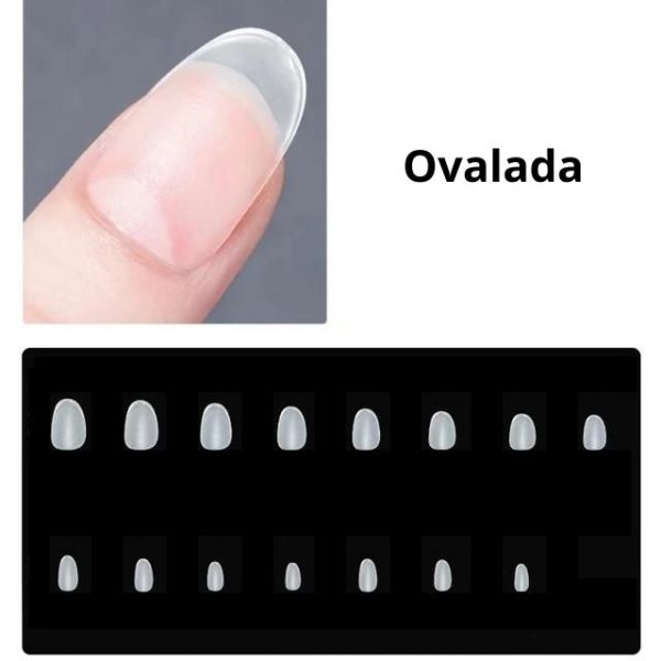 Uñas Press On Ovalada