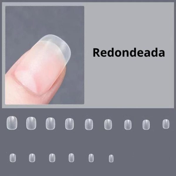 Uñas Press On Redondeadas