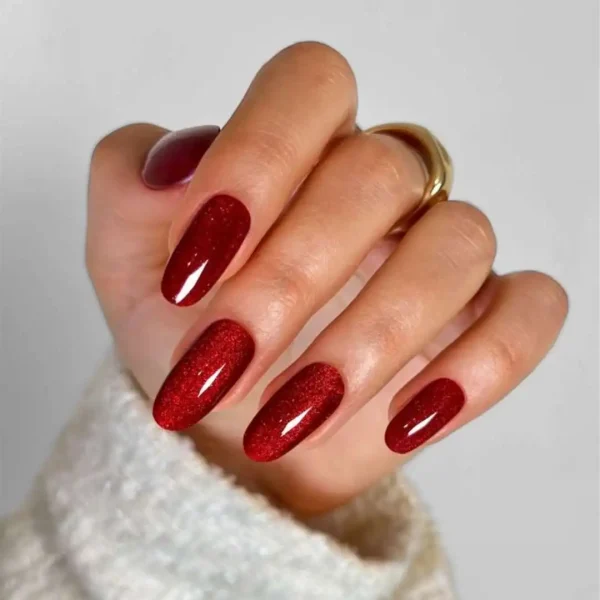 Esmalte Semipermanente Ojo de Gato Rojo  Z046