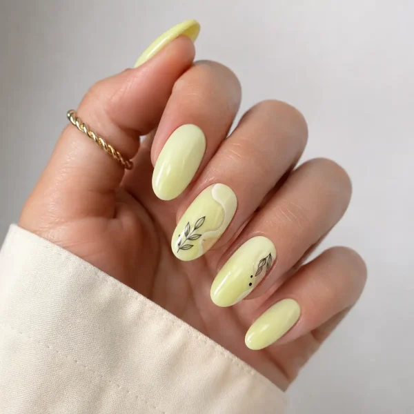 Esmalte Semipermanente Amarillo Pastel H298 8g La Femme