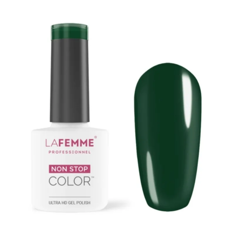 Esmalte Semipermanente Verde Oscuro H390 8g | La Femme