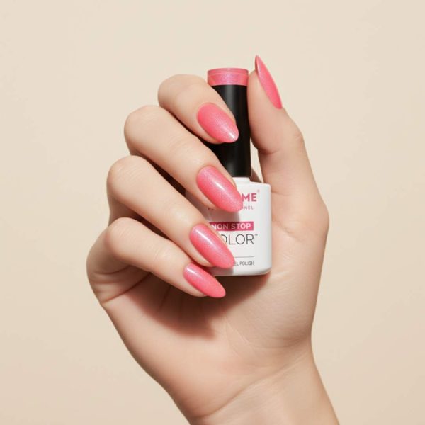 Esmalte Semipermanente Rosa Purpurina H420