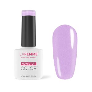Esmalte Semipermanente Lila Pastel Purpurina H423