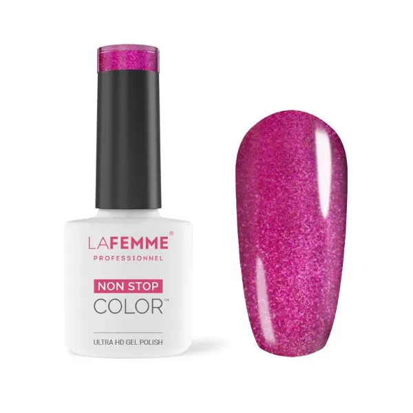 Esmalte Semipermanente Magenta Purpurina H425