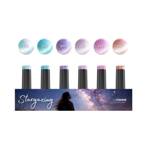 Set de Esmaltes Semipermanentes Cat Eye 5+1 STARGAZING