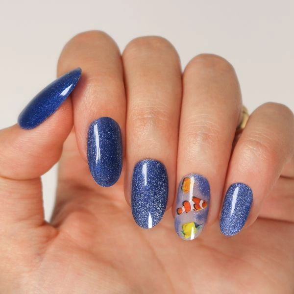 Esmalte Semipermanente Ojo de Gato Azul Z060 8g | La Femme